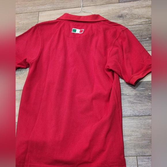 Ferrari Red Polo Shirt for Men Size Large - Picture 2 of 7